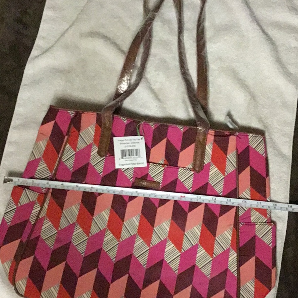 Preppy poly tote